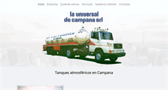 Desktop Screenshot of launiversalcampana.com